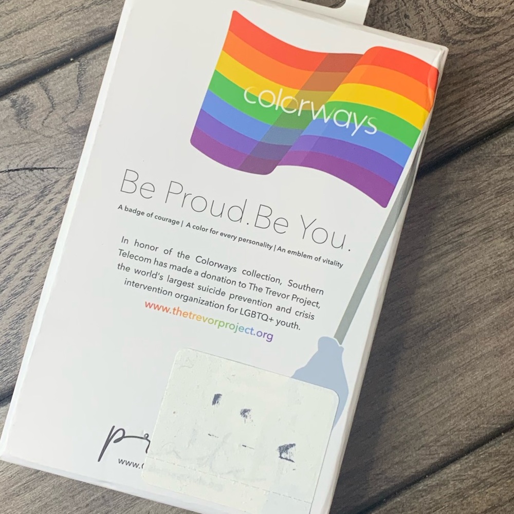 Colorways Pride Strip Phone Wallet - Picture 4 of 4